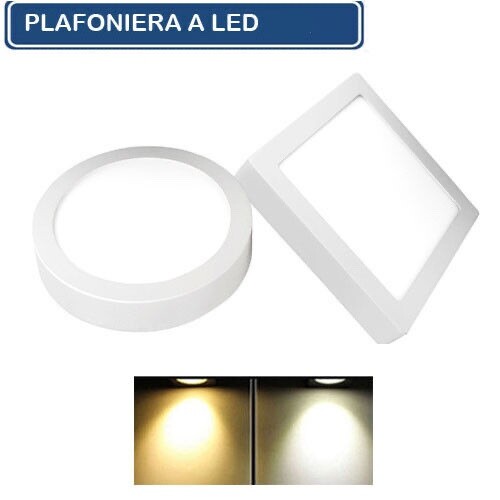 Plafoniera led faretto faro - plafoniera,