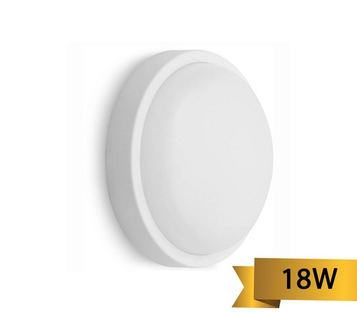 Plafoniera led 18w tondo - plafoniera,