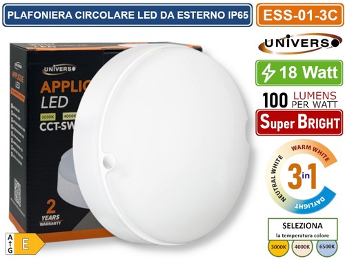 Plafoniera smd led circolare - smd,