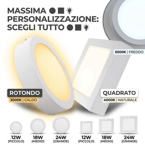 Plafoniera led soffitto - plafoniera,