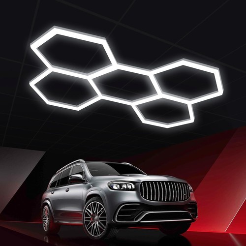 Plafoniera luci led esagonali - led,