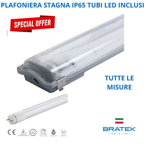 Plafoniera stagna ip65 - ip65, led