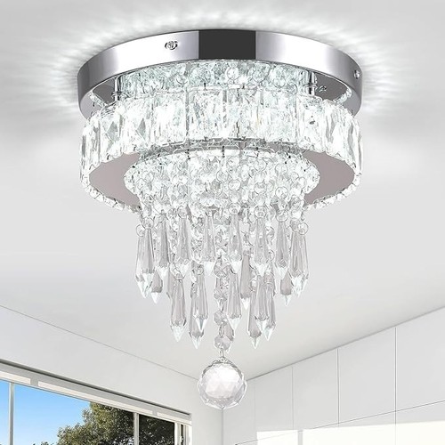 Lampadario cristallo led - lampadario,