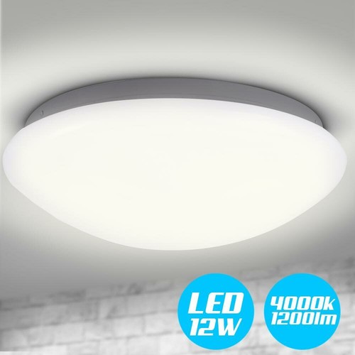 Plafoniera led rotonda - led, 12w