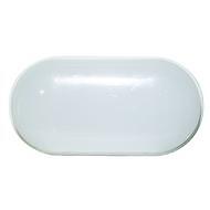 Plafoniera led ovale ip65 - plafoniera,