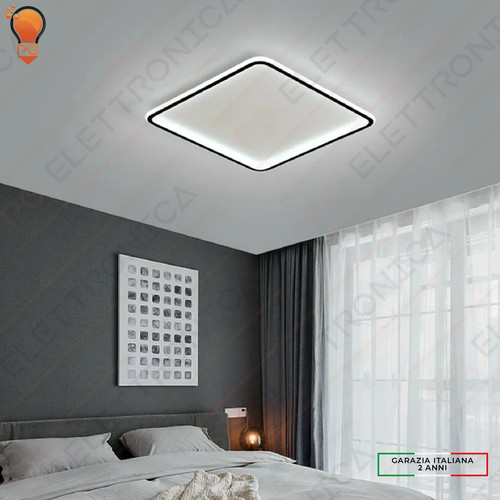 Plafoniera quadrata soffitto - quadrata,