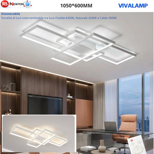 Plafoniera led 116w - led,